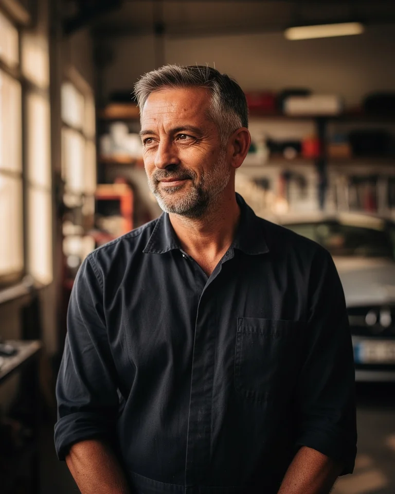 Portrait de Olivier Chardin, auteur de Mon Garage Reseau
