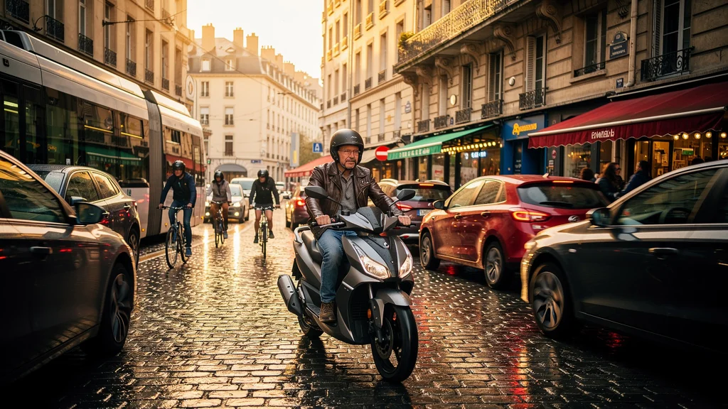 Un scooter urbain a changé ma façon de traverser Lyon aux heures de pointe